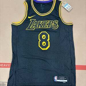 Nike Kobe Bryant LA Lakers Black Mamba Swingman Jersey